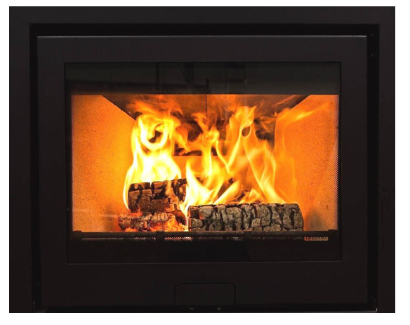 6.2kw Di Lusso R6 Slimline Inset Woodburning Stove 